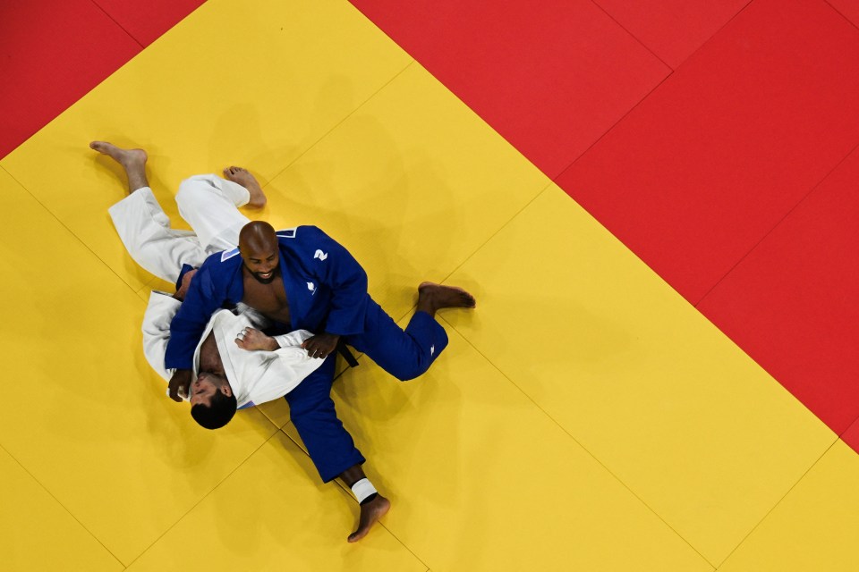 Teddy Riner won by ippon but was met with a fair amount of rage