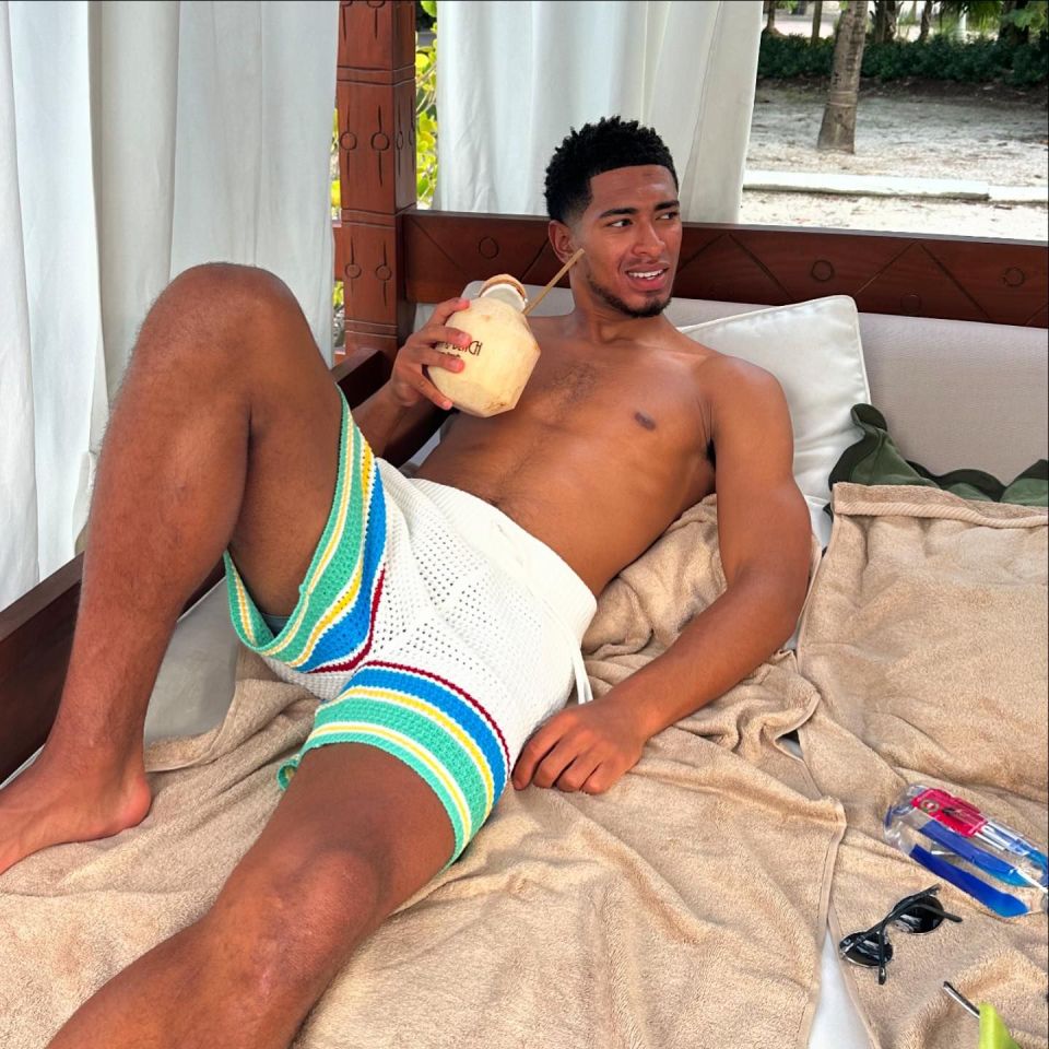 He still had plenty of time to relax after a long season