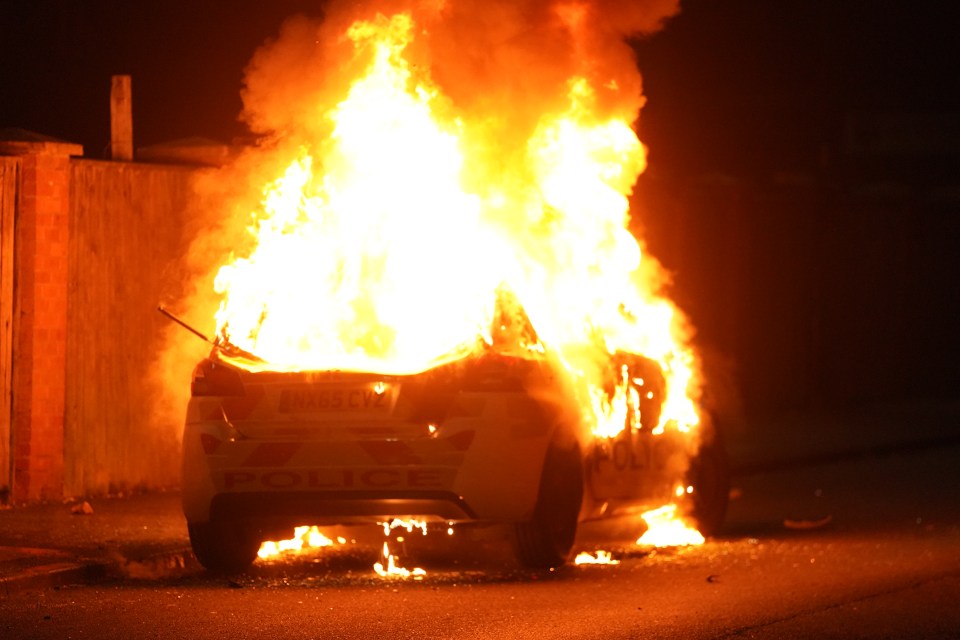 Cops have now arrested an 11-year-old boy on suspicion of arson