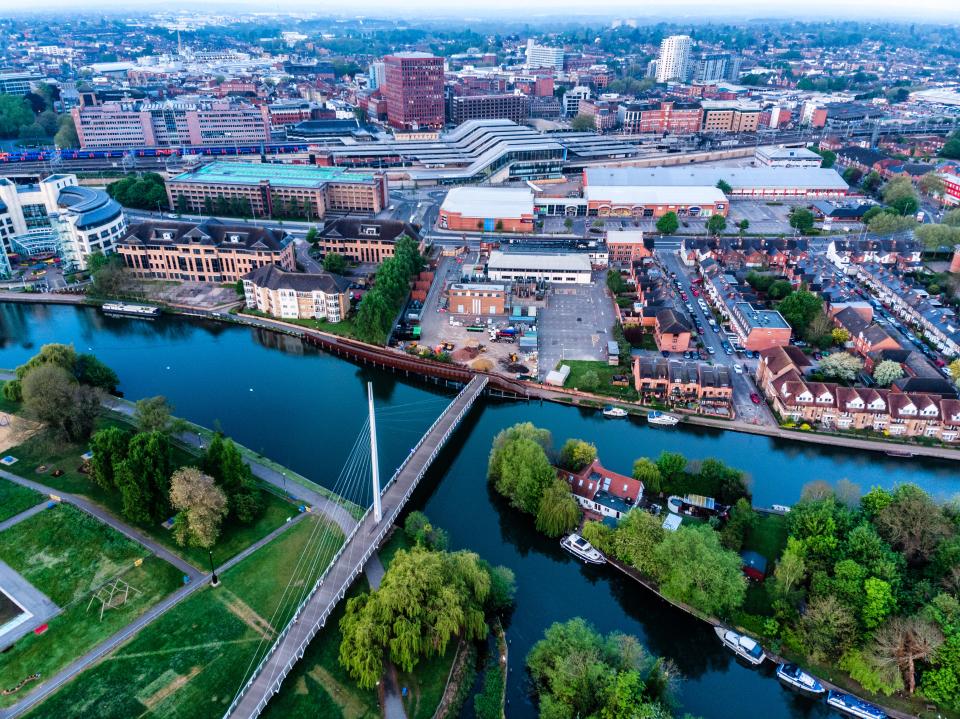 Reading has a population of 174,000 - bigger than some cities
