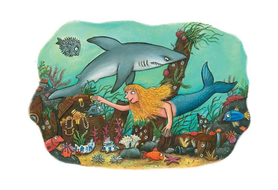Tiddler tells the story of a little fish with a big imagination