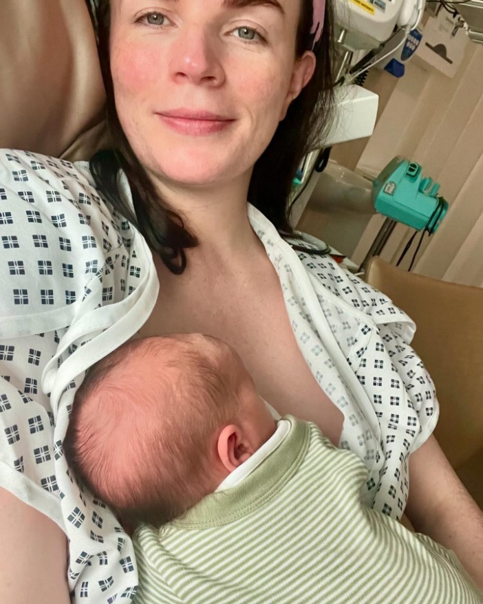 Aisling Bea announces shes given birth to first child as she shares sweet snap of new born baby,