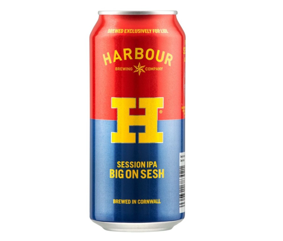 a can of harbour brewing company session ipa big on sesh