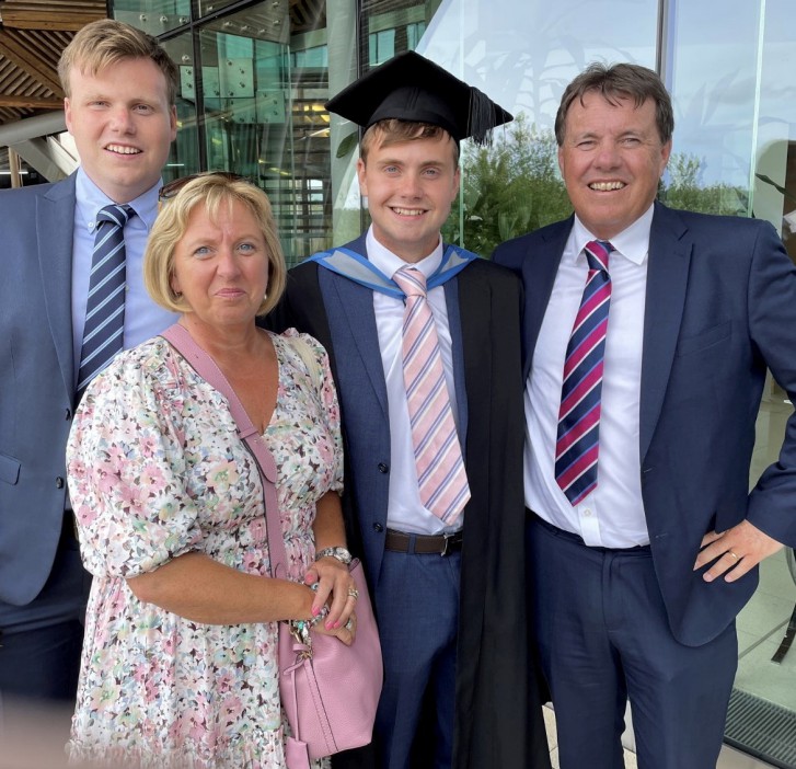 Jack O'Sullivan (third left) who has gone missing. Photo released September 18 2024. The family of missing Jack O'Sullivan has hired private search dog teams that have identified a renewed 'area of interest' - as they also face 'blackmail' from a troll. Jack's mum Catherine O'Sullivan says she has been forced to take matters into her own hands as she claims cops have not done enough to hunt for her son. The 23-year-old vanished without trace after being last seen at 3.15am on Saturday March 2 in the area of Brunel Lock Road/Brunel Way, in Bristol. Catherine said the family had enlisted the services of a specialist dog team who are retracing the areas from where he was last seen to the four miles back to the family home.