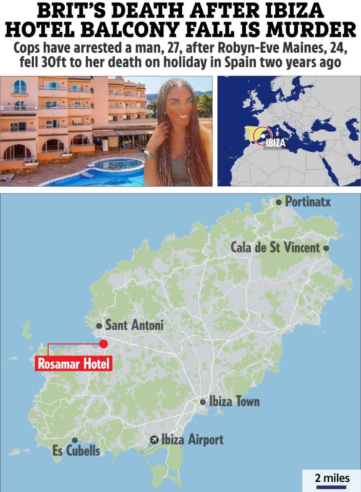 a map showing the location of the rosamar hotel