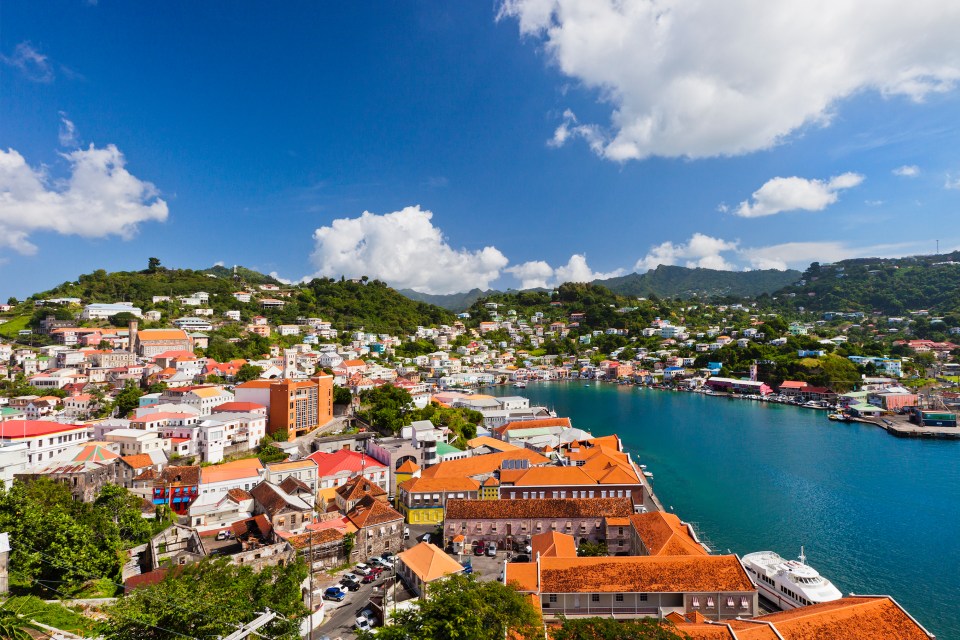 a large body of water surrounded by colorful buildings