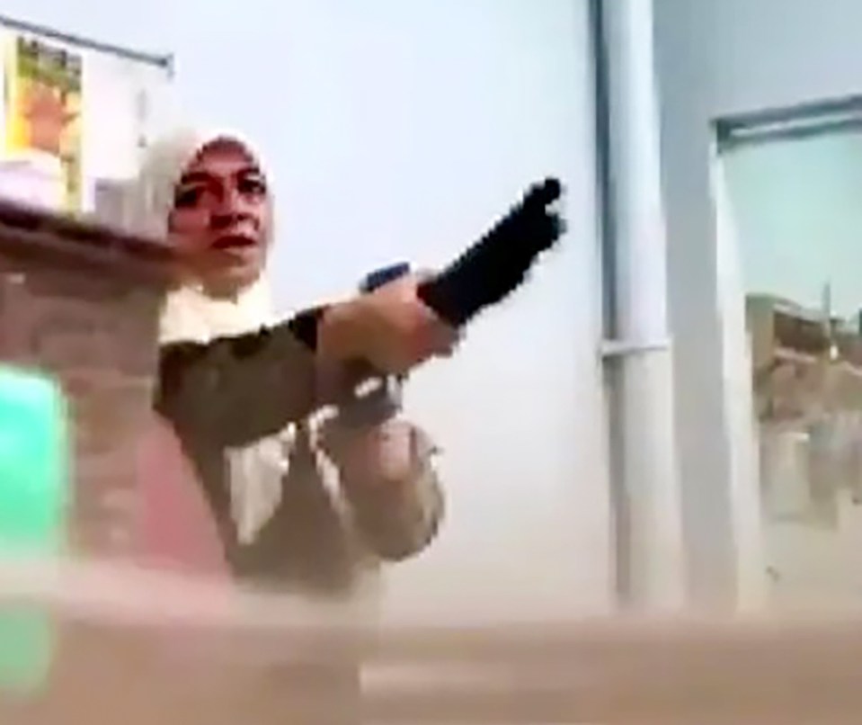 Birgul G was later charged with 'threat' and 'deprivation of liberty'