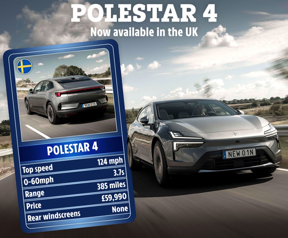 a polestar 4 is now available in the uk