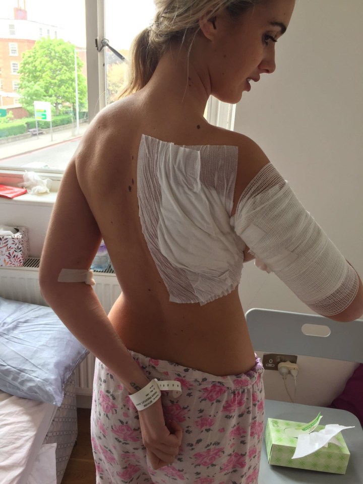 Isabella Fraser was also caught in the attack
