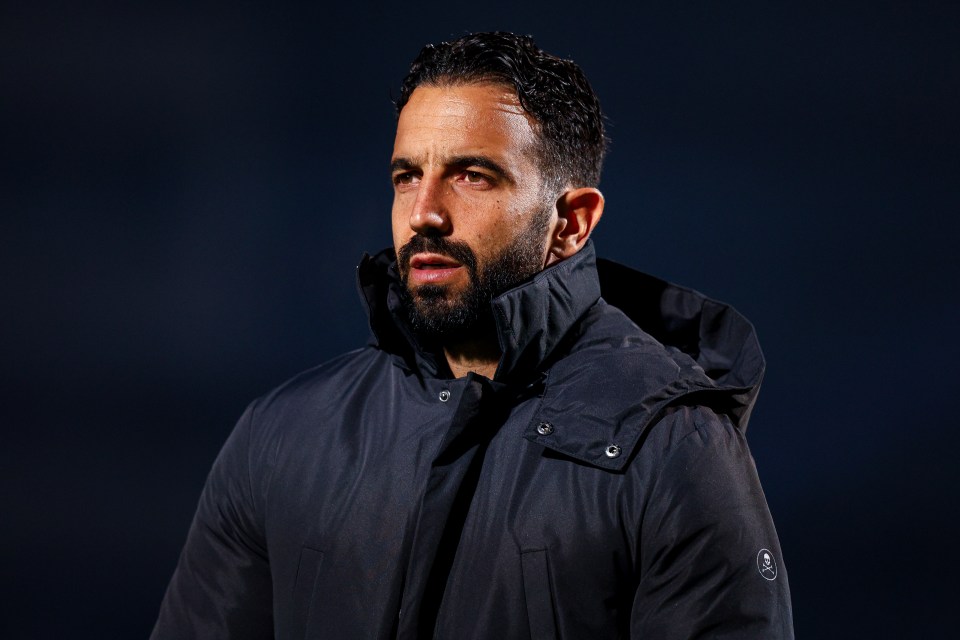 a man with a beard wears a black jacket with a hood