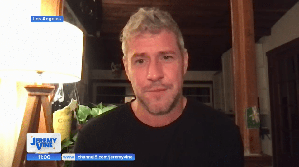 a man is being interviewed by jeremy vine in los angeles