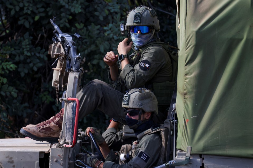 Israeli soldiers have begun their ground offensive