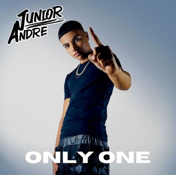 a poster for junior andre 's only one album