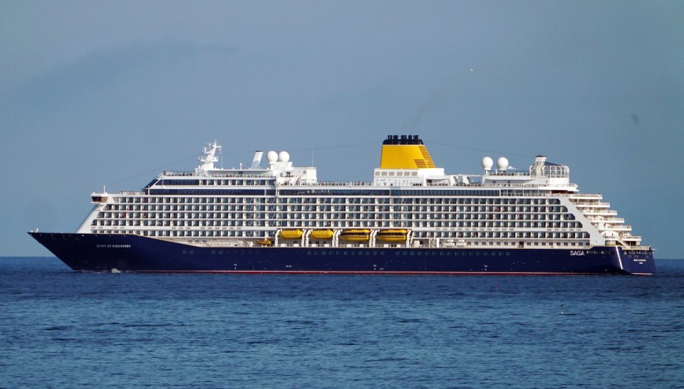 a large cruise ship with the name sea star on the side