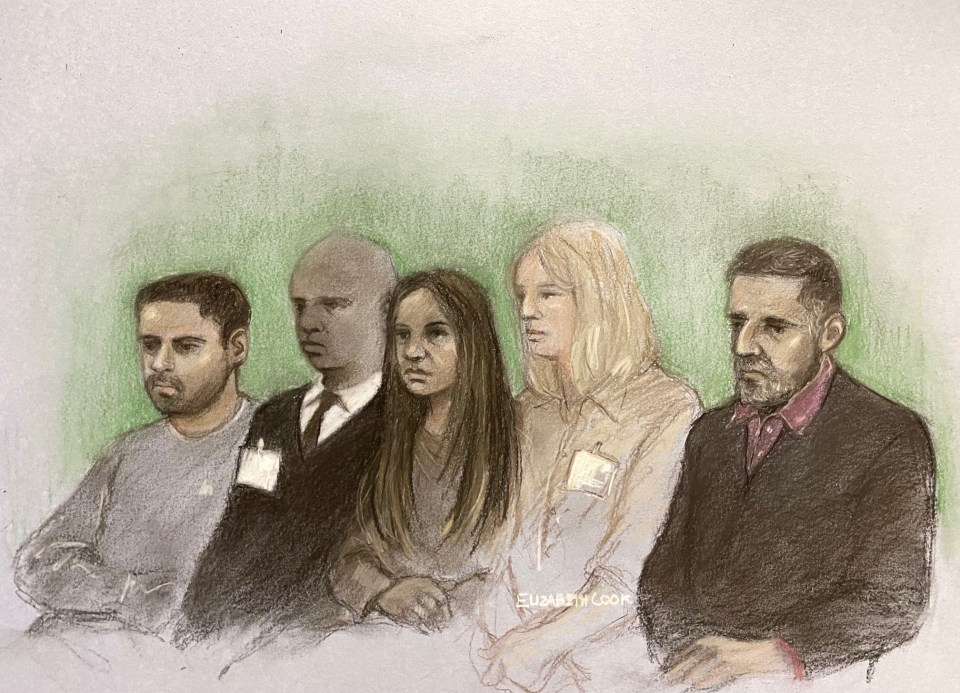 a drawing of a group of people with the website elizabeth.com at the bottom