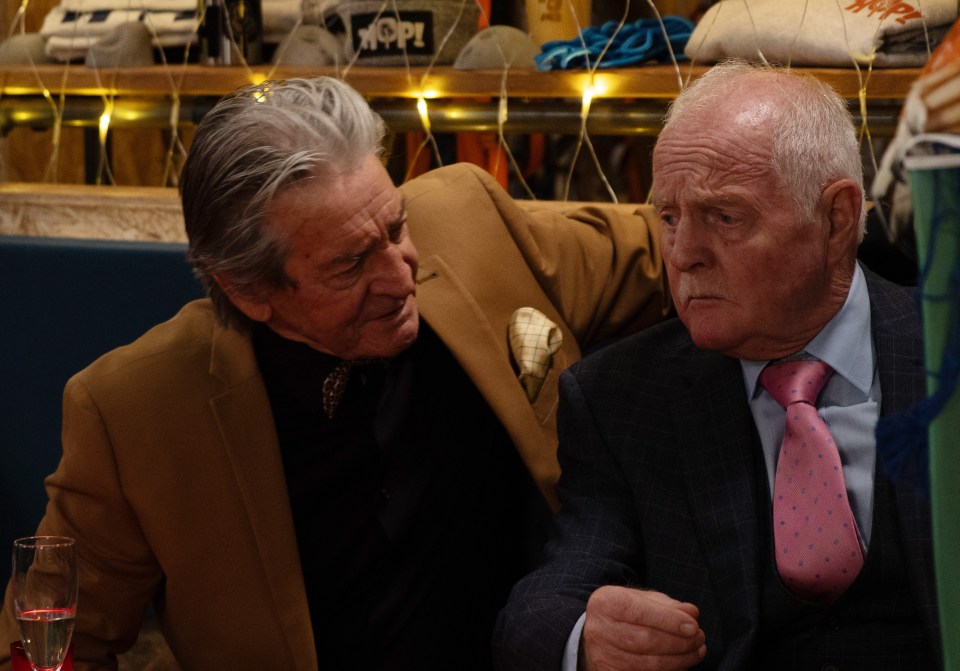 FROM ITV</p>
<p>STRICT EMBARGO - No Use Before Tuesday 19th November 2024</p>
<p>Emmerdale - Ep 10149.50</p>
<p>Thursday 28th November 2024</p>
<p>With the engagement party in full swing, Rodney Blackstock [PATRICK MOWER] is curious as to where Pollard [CHRIS CHITTELL] got his new influx of wealth. Although Pollard plays wry, he suddenly panics and makes to leave.</p>
<p>Picture contact - David.crook@itv.com</p>
<p>Photographer - Mark Bruce</p>
<p>This photograph is (C) ITV and can only be reproduced for editorial purposes directly in connection with the programme or event mentioned above, or ITV plc. This photograph must not be manipulated [excluding basic cropping] in a manner which alters the visual appearance of the person photographed deemed detrimental or inappropriate by ITV plc Picture Desk. This photograph must not be syndicated to any other company, publication or website, or permanently archived, without the express written permission of ITV Picture Desk. Full Terms and conditions are available on the website www.itv.com/presscentre/itvpictures/terms<br />
FROM ITV</p>
<p>STRICT EMBARGO - No Use Before Tuesday 12th November 2024</p>
<p>Coronation Street - Ep 1141718</p>
<p>Monday 18th November 2024</p>
<p>Dee-Dee Bailey [CHANNIQUE STERLING-BROWN] confides some shocking news in Sarah Barlow [TINA O’BRIEN].</p>
<p>Picture contact - David.crook@itv.com</p>
<p>This photograph is (C) ITV and can only be reproduced for editorial purposes directly in connection with the programme or event mentioned above, or ITV plc. This photograph must not be manipulated [excluding basic cropping] in a manner which alters the visual appearance of the person photographed deemed detrimental or inappropriate by ITV plc Picture Desk. This photograph must not be syndicated to any other company, publication or website, or permanently archived, without the express written permission of ITV Picture Desk. Full Terms and conditions are available on the website www.itv.com/presscentre/itvpictures/terms