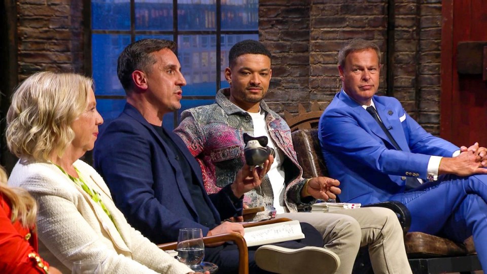 Dragons' Den S21,18-01-2024,3,Deborah Meaden, Gary Neville, Steven Bartlett, Peter Jones,BBC Studios,Grab