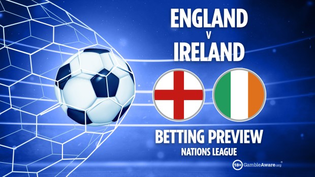 a poster for england v ireland betting preview