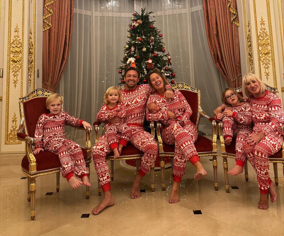 McGregor and Devlin show off their brood