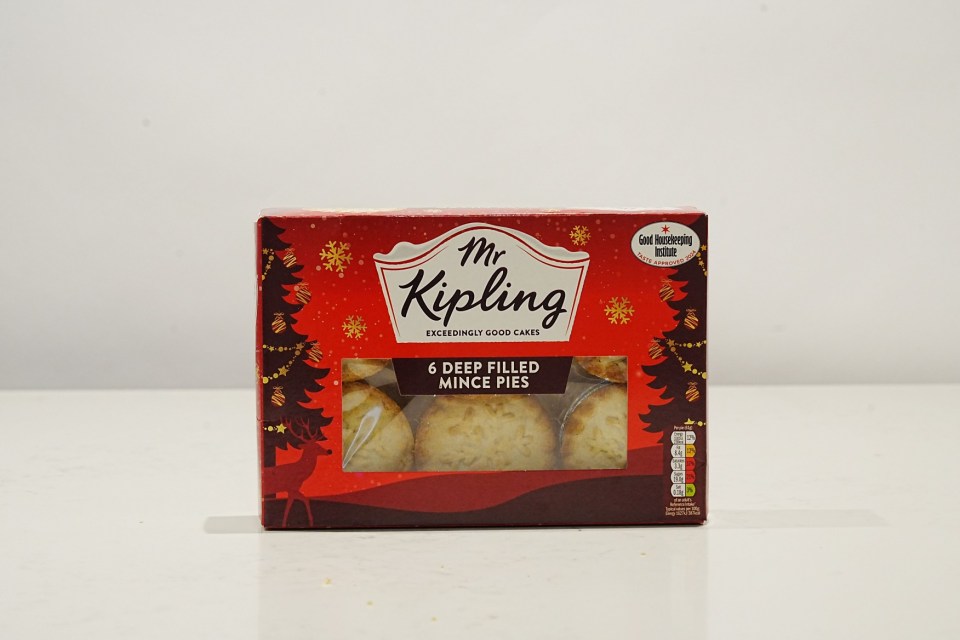 Chris Eades - 07980 775577.Sun Journalist Rosie Taylor taste tests a range of xmas goodies from different supermarkets.Mince pies.Mr Kippling