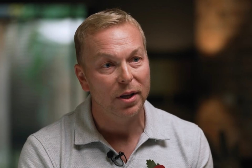 a man with a poppy on his shirt is on bbc sport