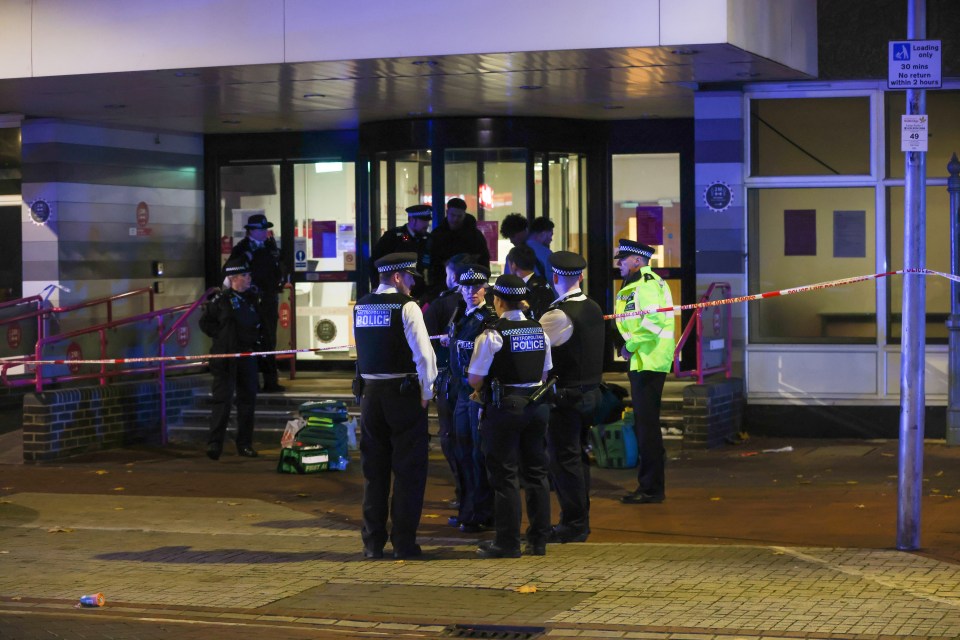 A crime scene has been established and an investigation is ongoing