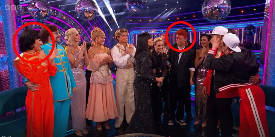 Feuding Strictly stars awkwardly keep their distance during live show as shock fallout is revealed