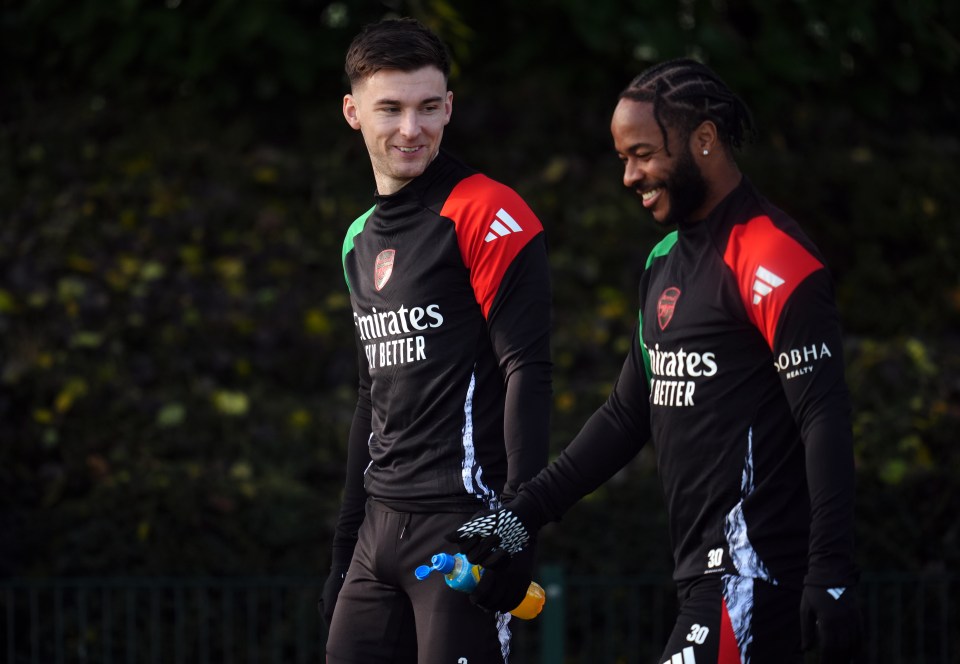 Kieran Tierney returned to training last week and could start against Sporting