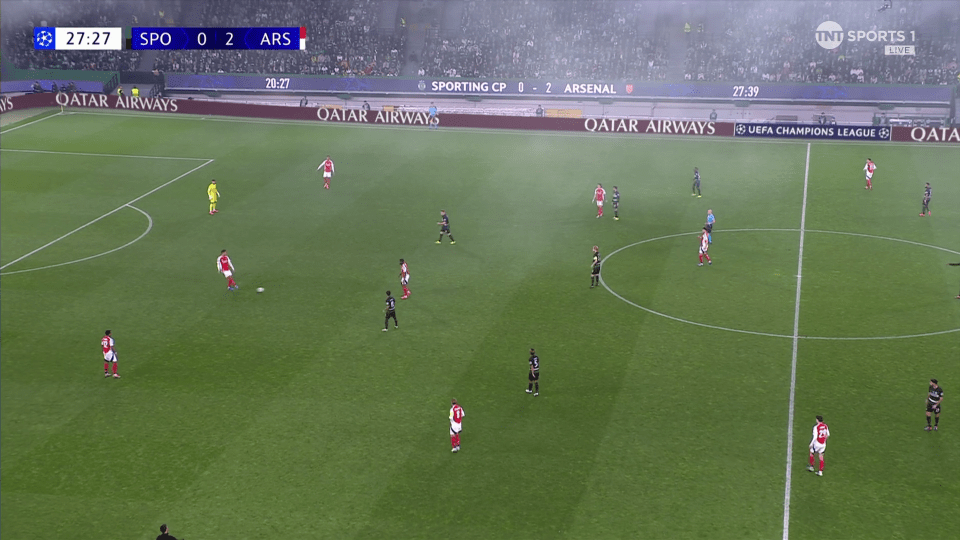 The cloud hovered over the pitch