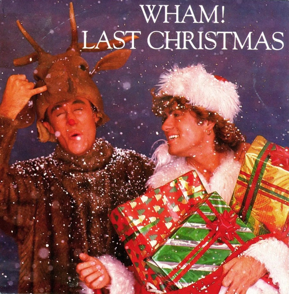 Wham!'s "Last Christmas" single cover.