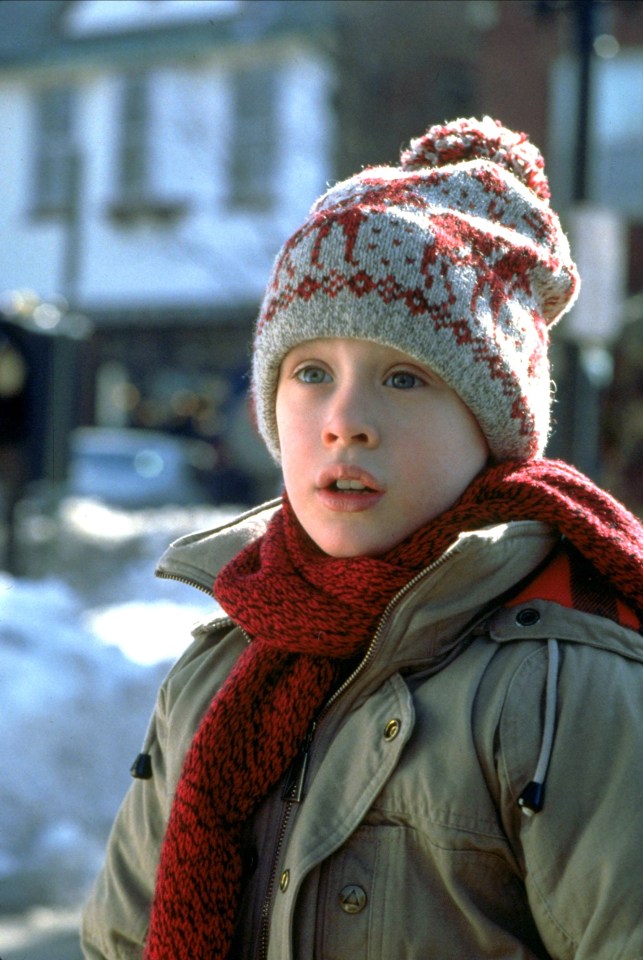 Macaulay Culkin as Kevin McCallister in Home Alone.
