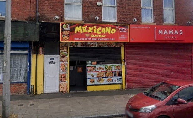 The Mexicano Food Box in Lancashire received a zero hygiene rating from health inspectors