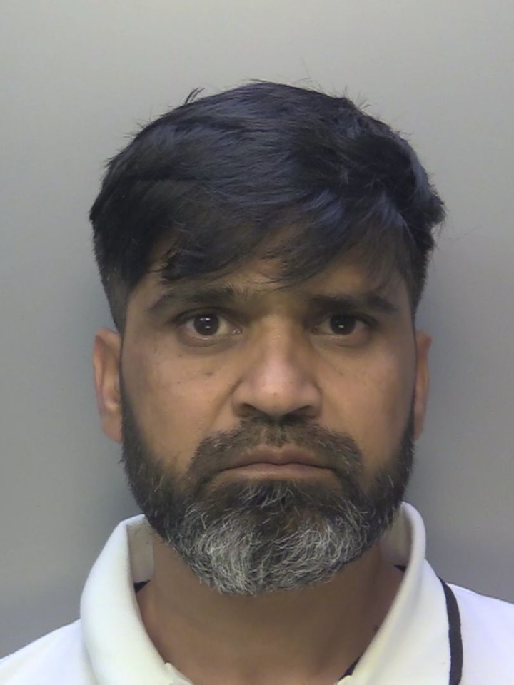 Mugshot of Urfan Sharif, convicted of murdering his daughter.