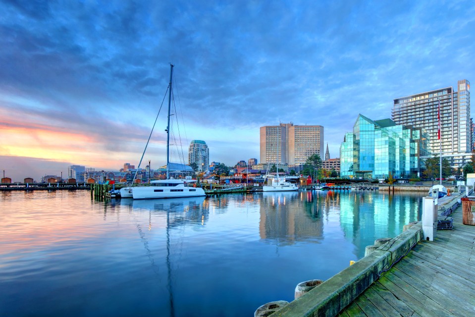Halifax Harbour is a large natural harbour on the Atlantic coast of Nova Scotia, Canada