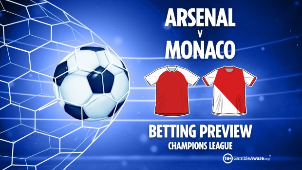 Arsenal vs Monaco Champions League betting preview.