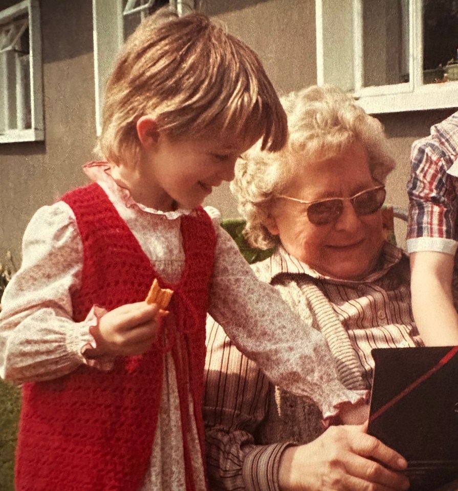 collect of Jenny Hodges and her gran Eileen for Canada travel feature. 1984