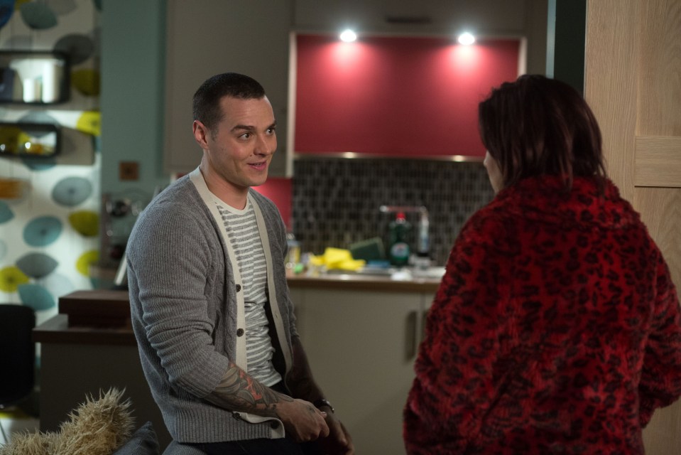  The popular star also appeared in EastEnders