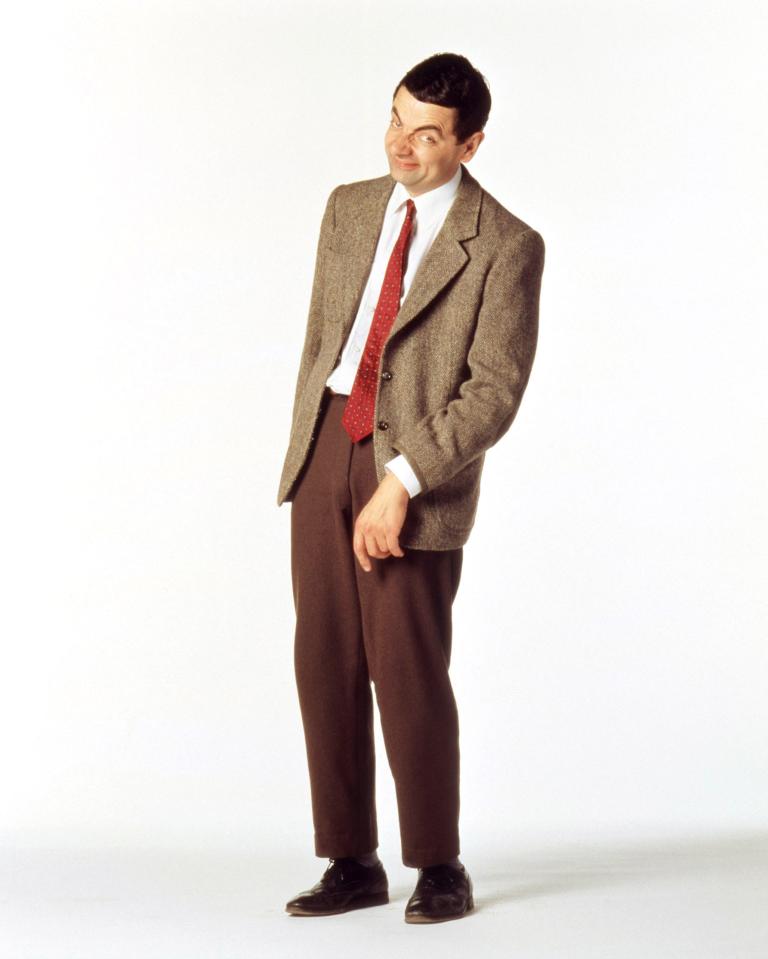 Rowan Atkinson as Mr. Bean.