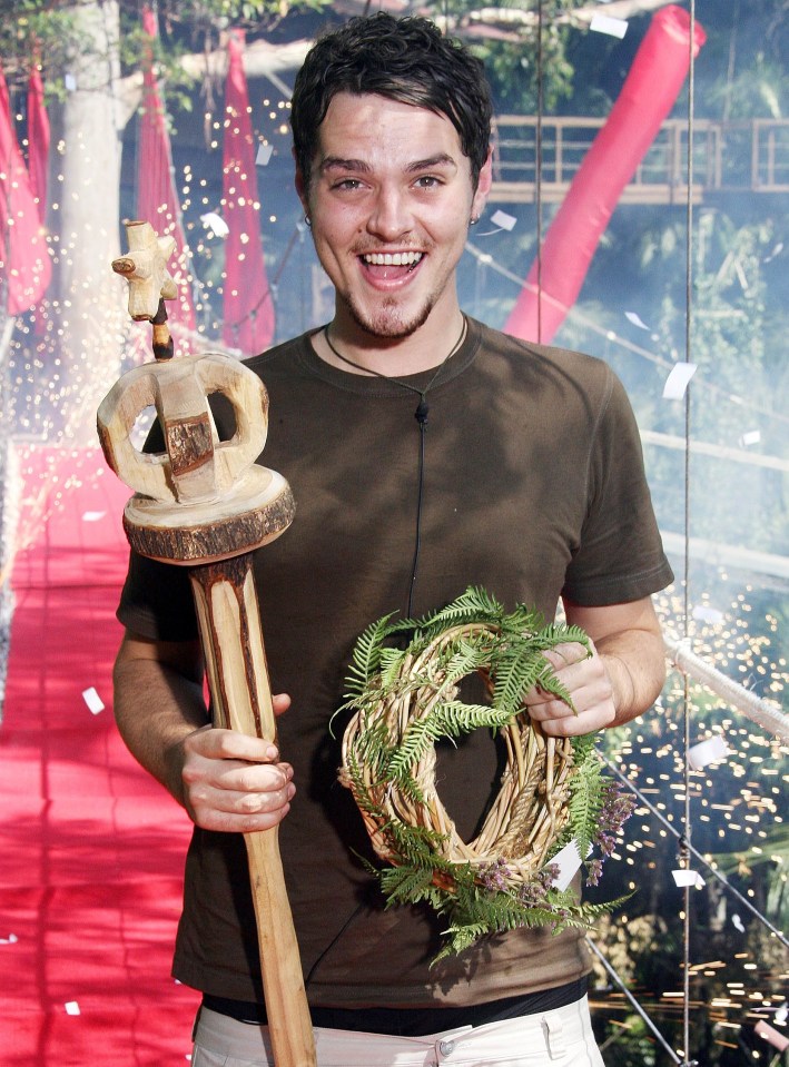  Matt won I'm A Celebrity in 2006