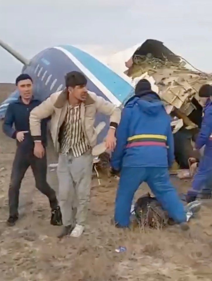Azerbaijan Airlines Embraer E190AR plane crash.