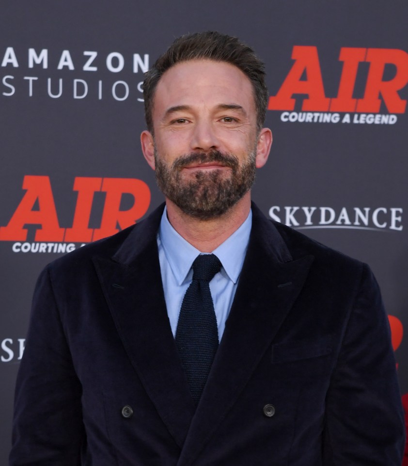 Ben Affleck at the premiere of AIR.