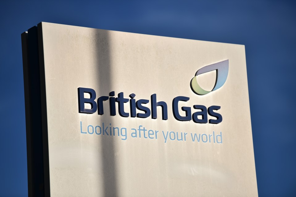 British Gas sign.