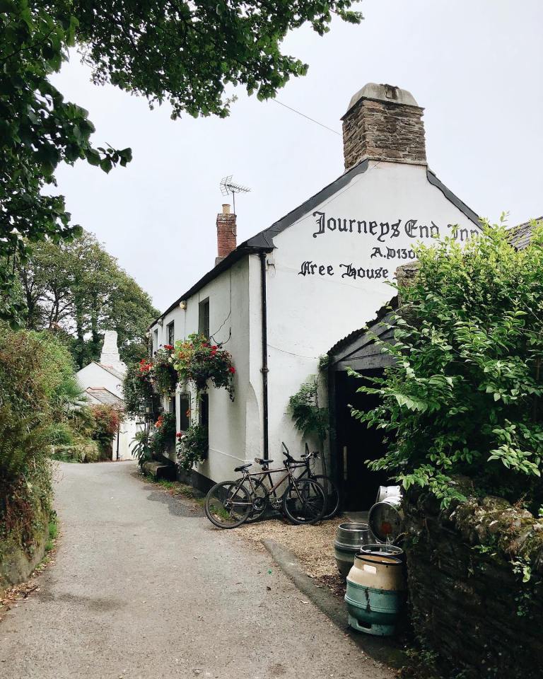 The Journey's End Inn, a free house in Ringmore.