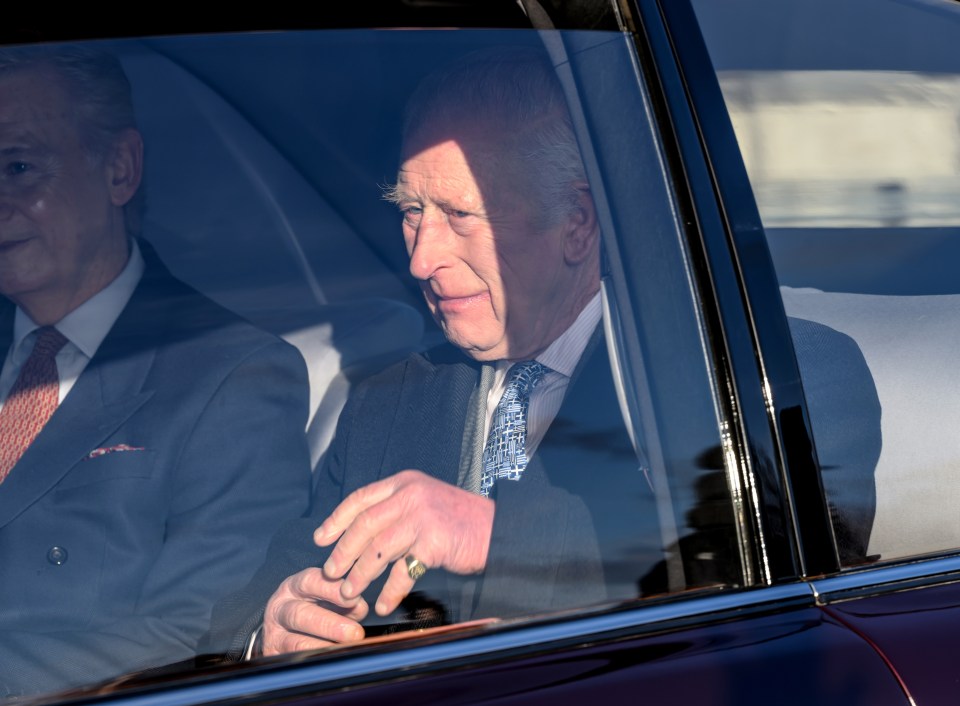 King Charles and Queen Camilla at a commemorative event.