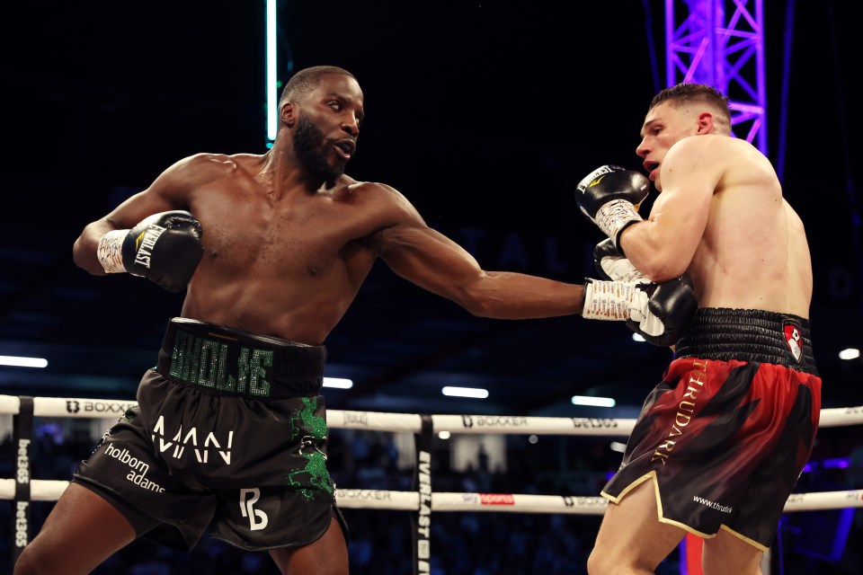 Here's how a smaller Okolie looked in losing to Chris Billam-Smith