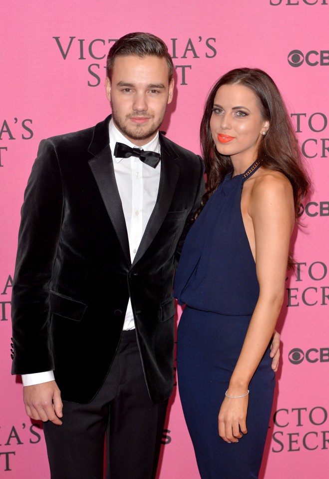 Liam Payne and Sophia Smith at the Victoria's Secret Fashion Show.