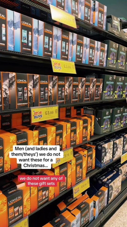 From deodrant sets to Nivea buys, Mandy shared her thoughts on the Home Bargains presents she would hate to receive