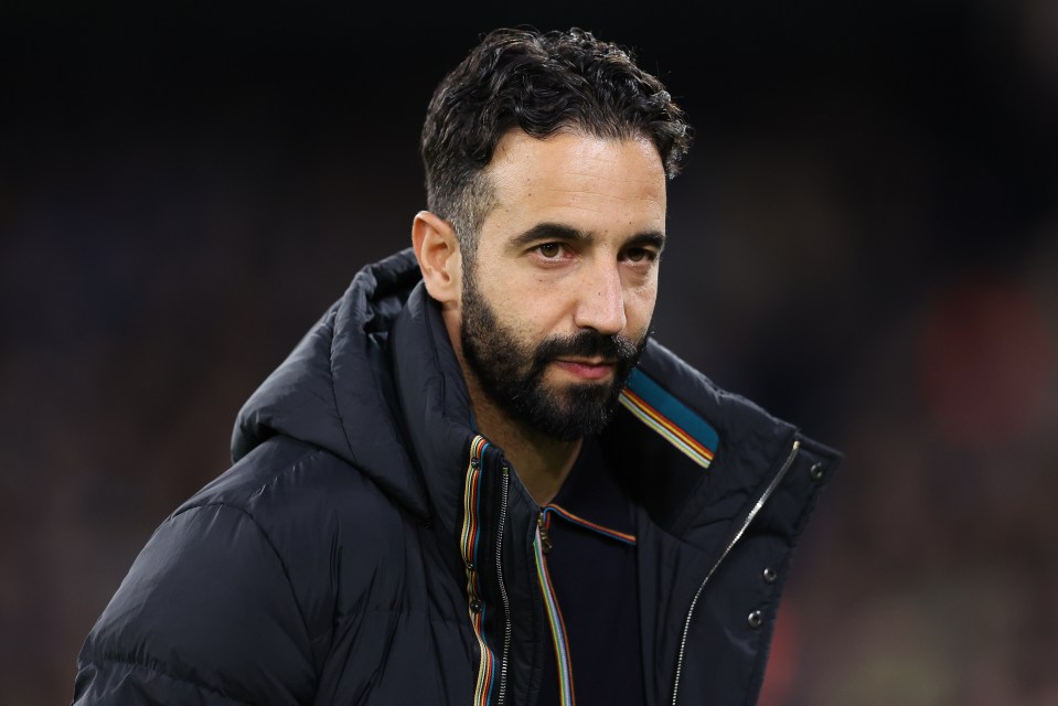 Ruben Amorim, head coach of Manchester United.