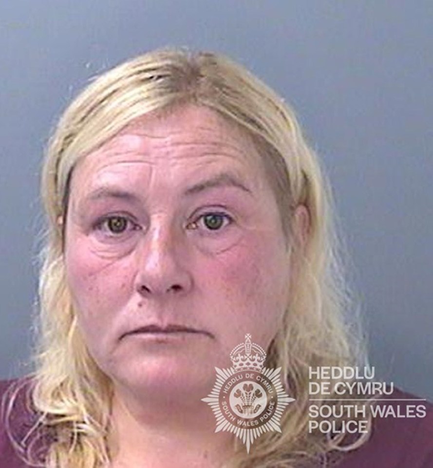 Mugshot of Rebekah Edwards, sentenced for perverting the course of justice.
