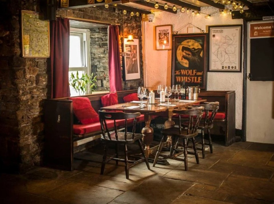 The pub serves its own ale as well as other food and drink